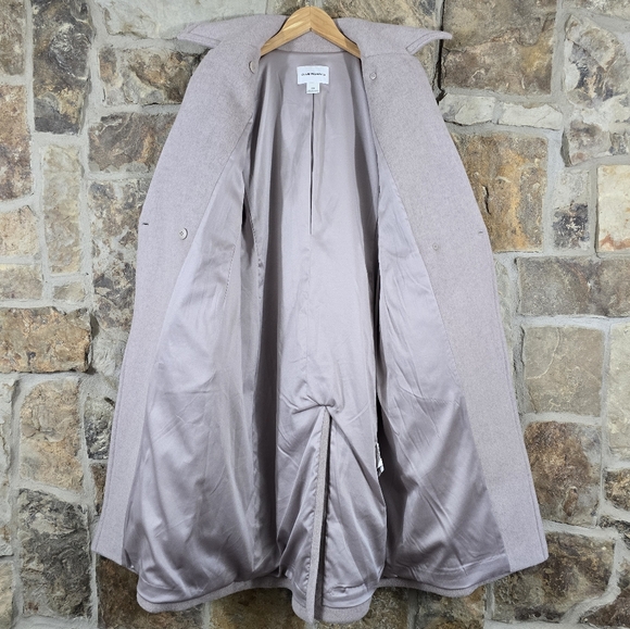 Club Monaco Daylina Almond Trench Coat Jacket - Picture 7 of 11